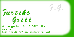 furtike grill business card